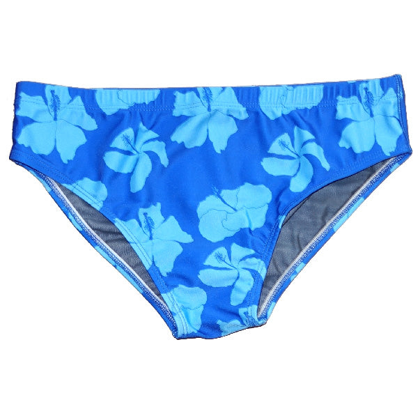 Flower Power Blue Brief