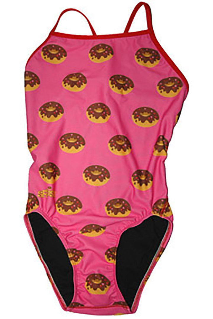 Will Swim For Donuts Super Thin Strap